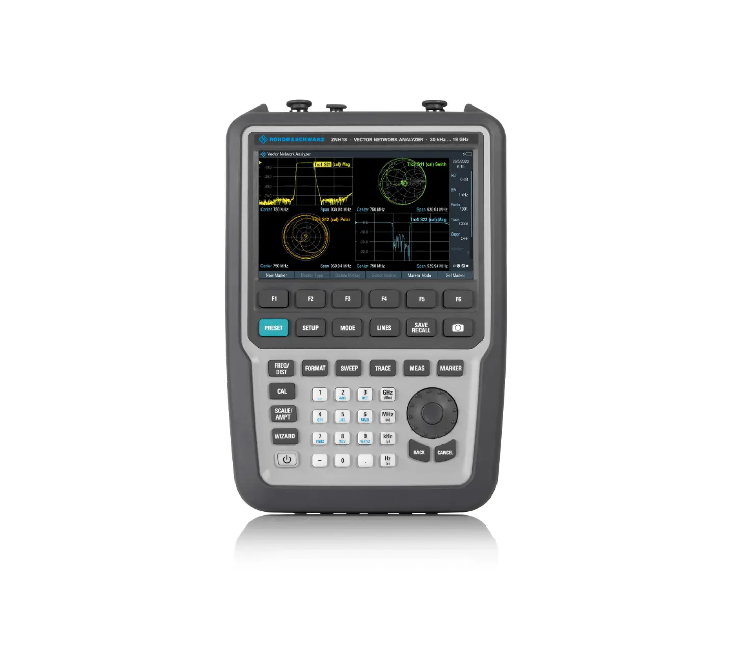 Rohde & Schwarz ZNH18 Analisador de Rede Vetorial Portátil