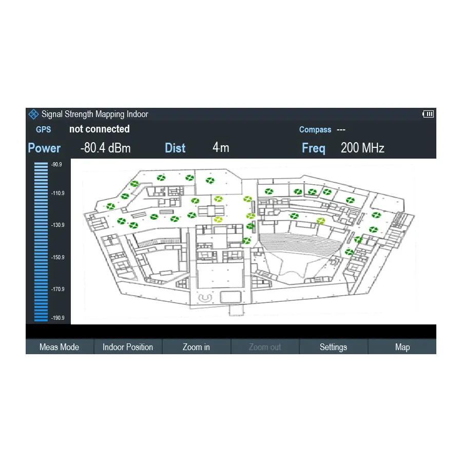Licença de Software de Mapeamento de Intensidade de Sinal Rohde & Schwarz ZPH-K16