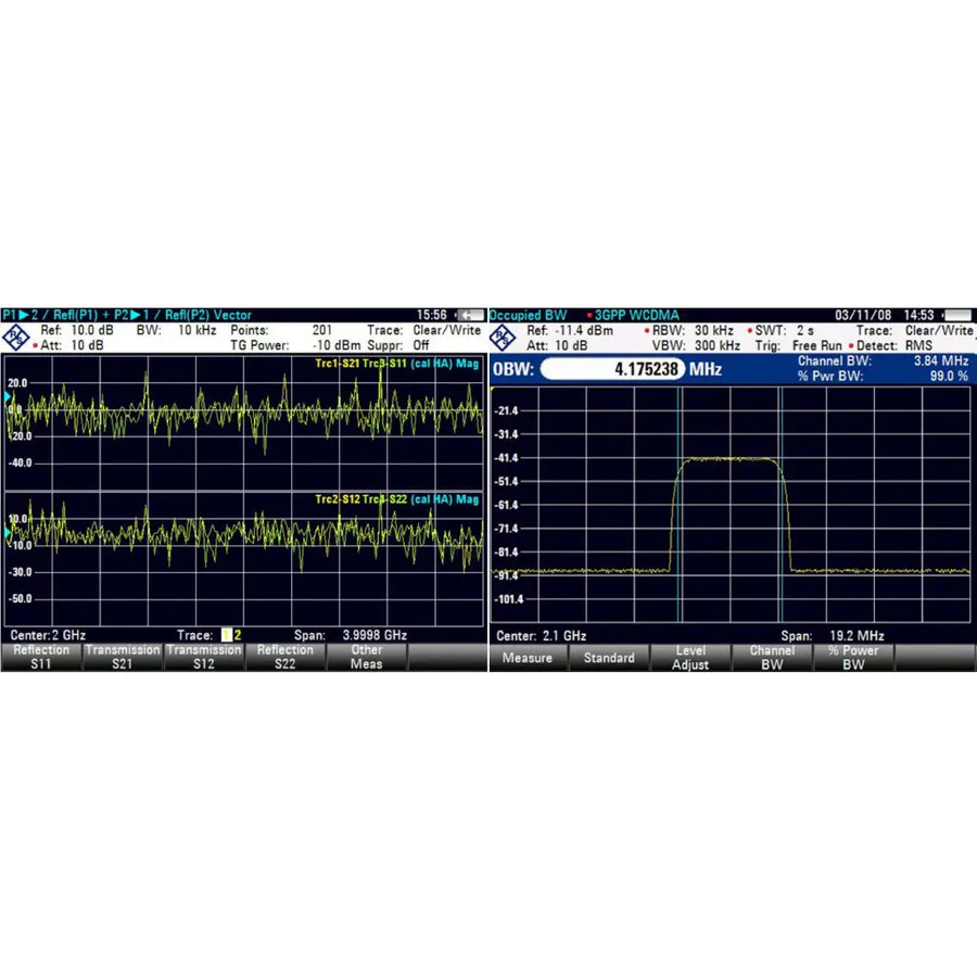 Rohde & Schwarz ZVH-K42.03 Aplicação de Análise de Rede Vetorial
