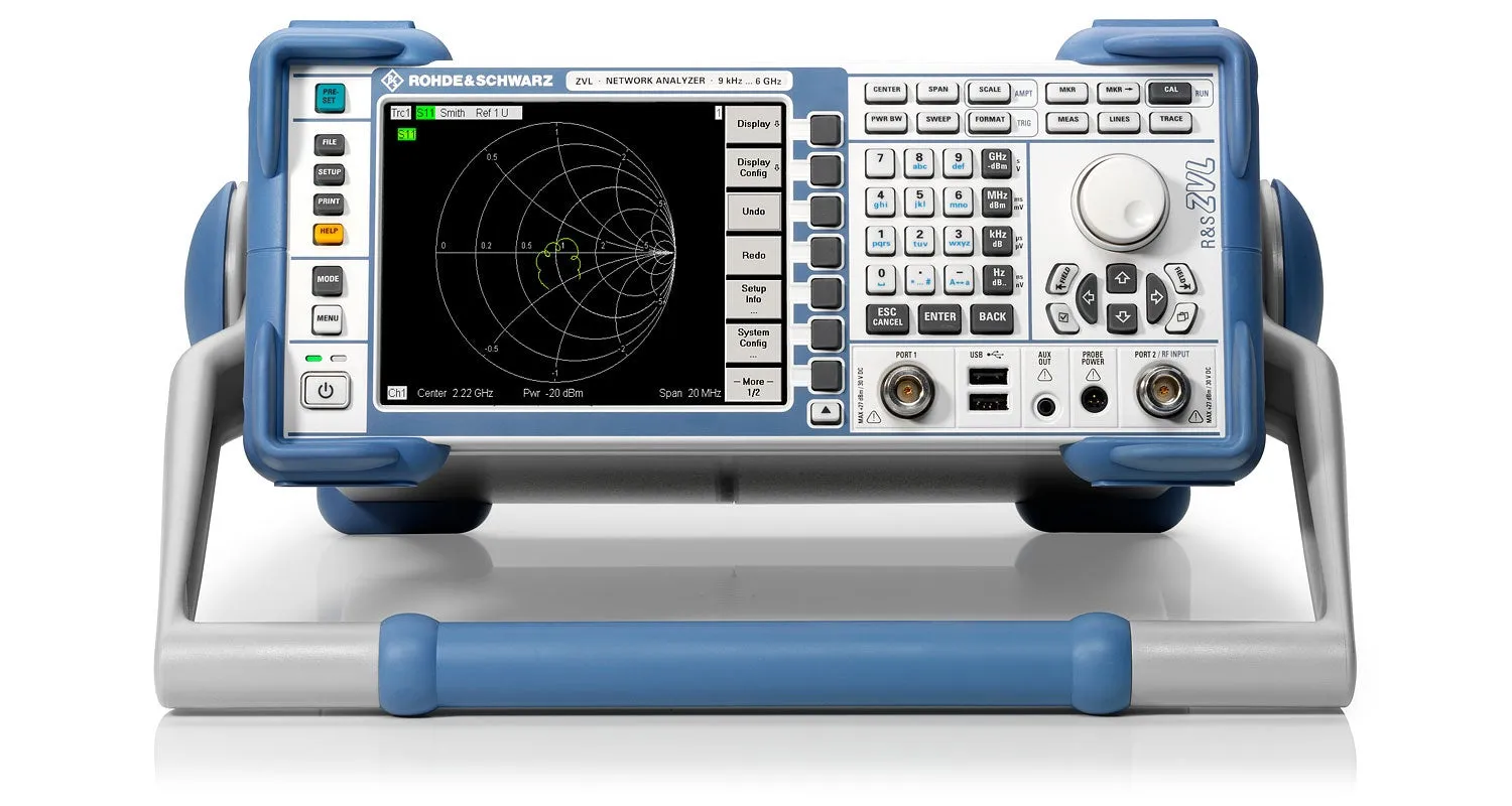 Rohde & Schwarz ZVL3 Analisador de Rede Vetorial