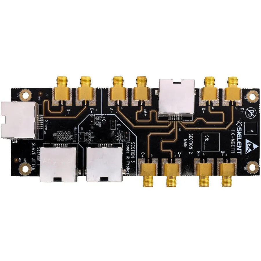 Fixture de Teste Ethernet Siglent FX-MGETH 2.5G/5G/10G