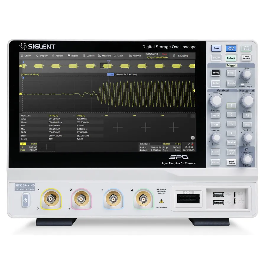 Osciloscópio Digital Siglent SDS2354X HD