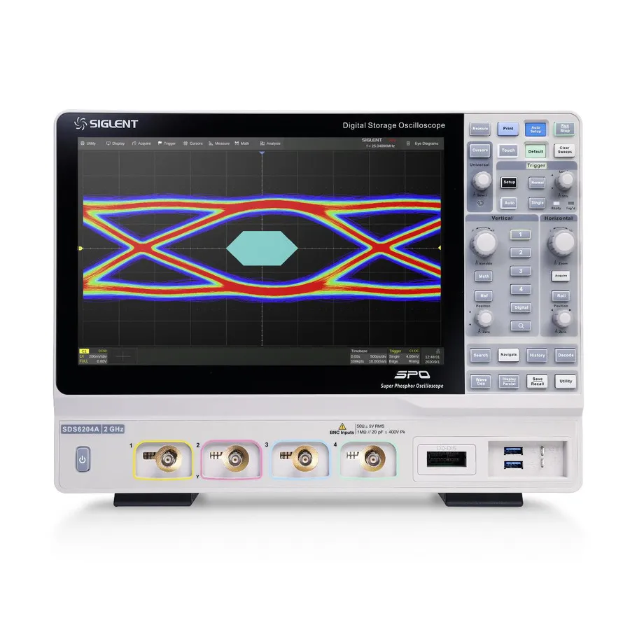 Osciloscópio digital Siglent SDS6204A