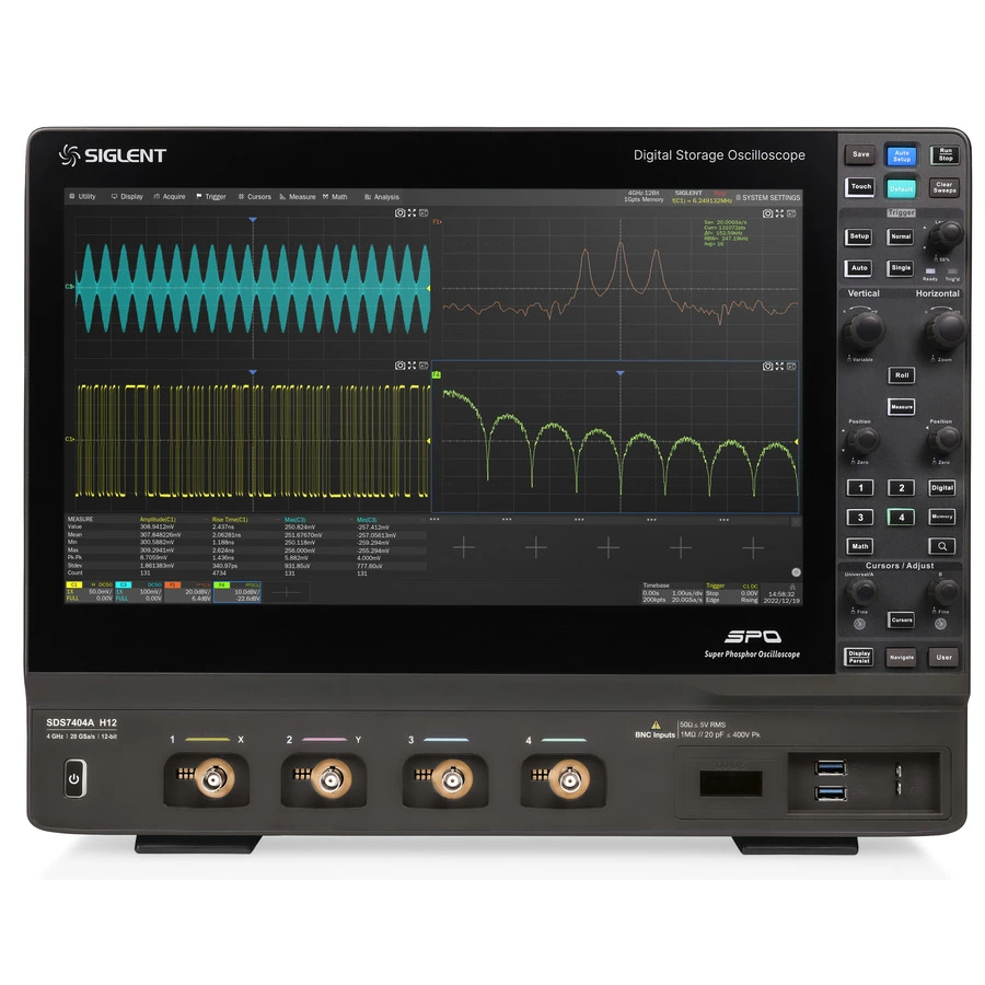 Osciloscópio Digital Siglent SDS7304A H12