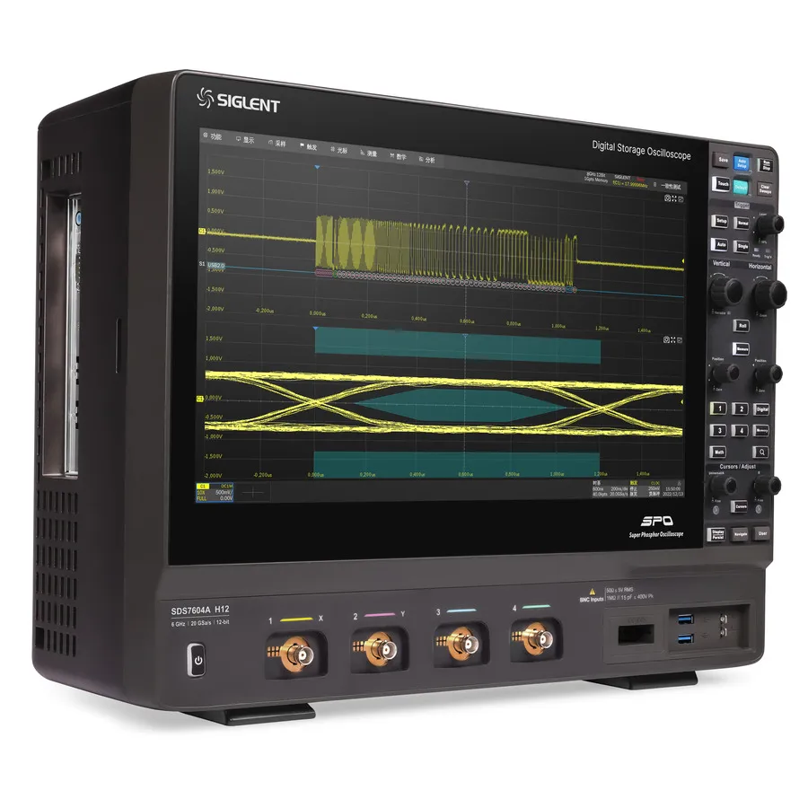 Osciloscópio Digital Siglent SDS7604A H12