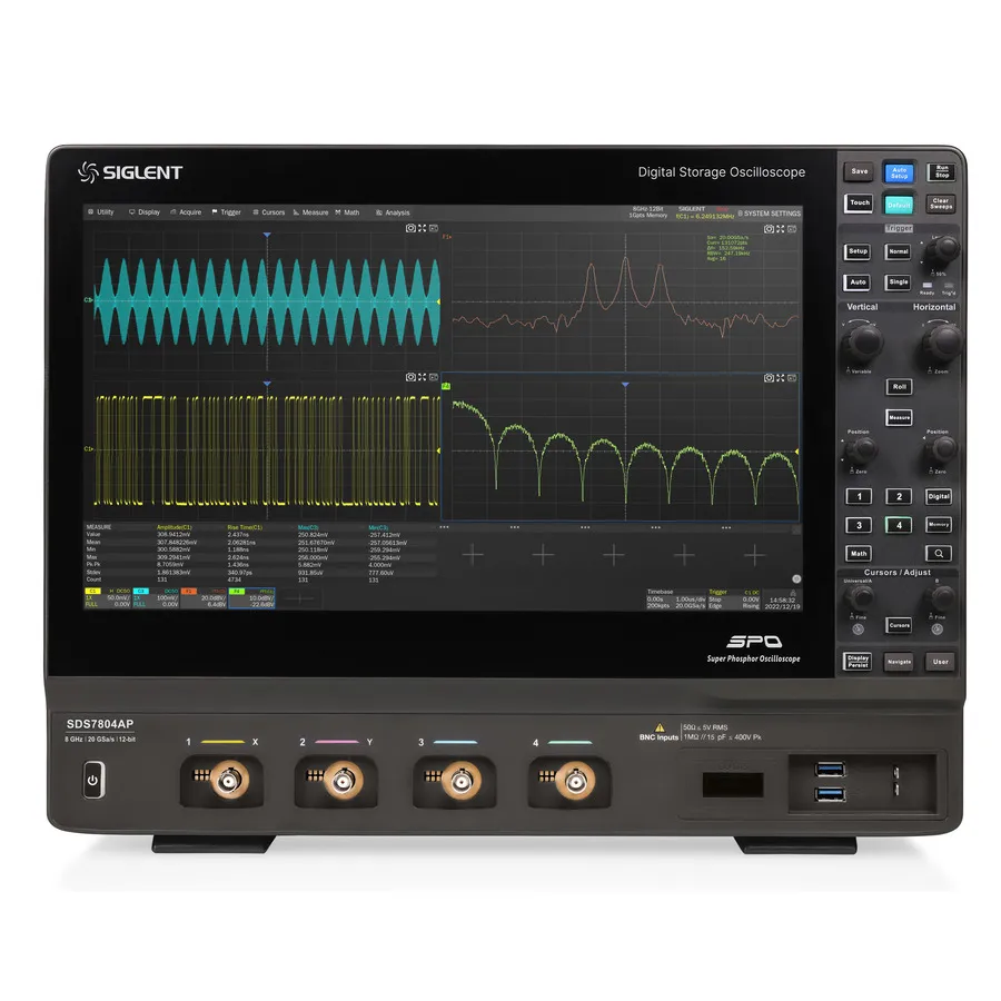 Osciloscópio Digital Siglent SDS7804AP