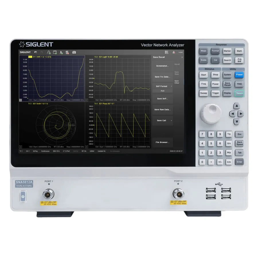 Analisador de Rede Vetorial Siglent SNA5012A