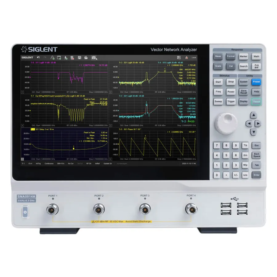 Analisador de Rede Vetorial Siglent SNA5014A