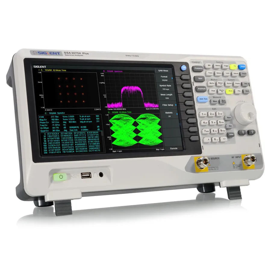 Analisador de Espectro Siglent SSA3075X Plus