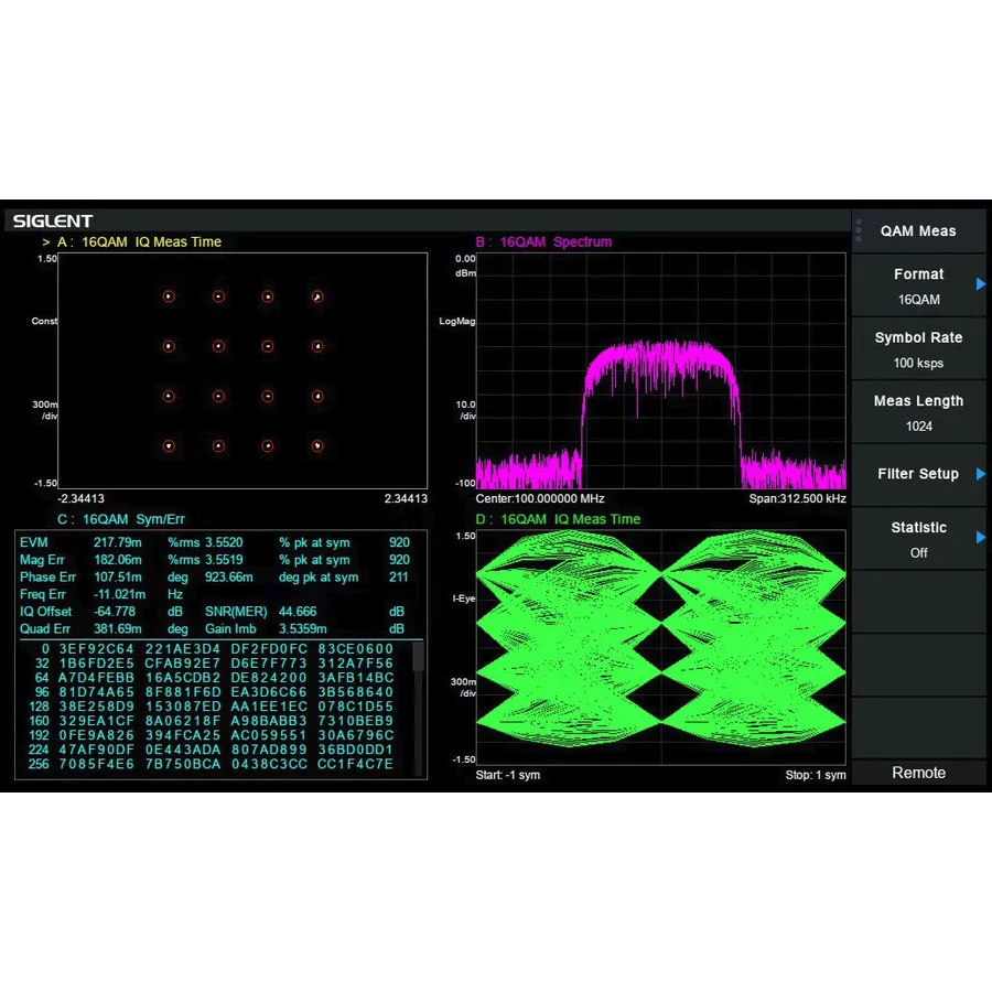 Software de Aquisição de Dados IQ Siglent SSA5000-IQA