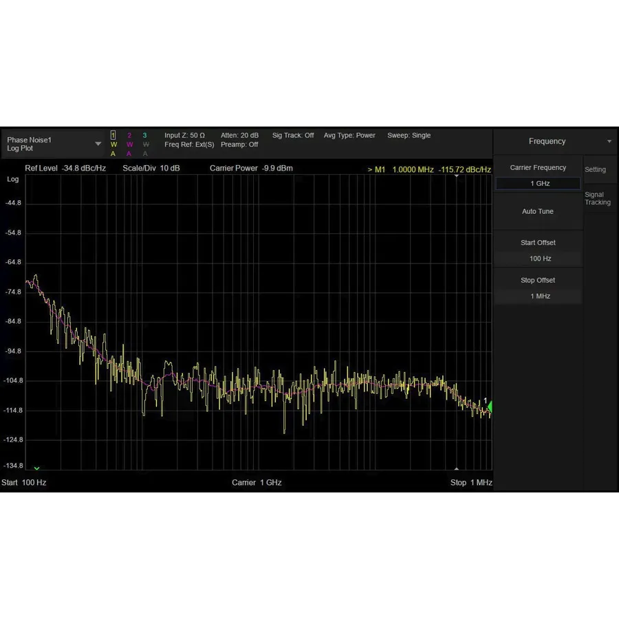 Software de Medição de Ruído de Fase Siglent SSA5000-PN