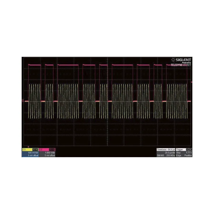 Opção de Software Gerador de Trem de Pulso Siglent SSG5000X-PT