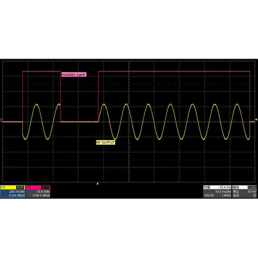 Modulação de Pulso Siglent SSG6080AV-PU