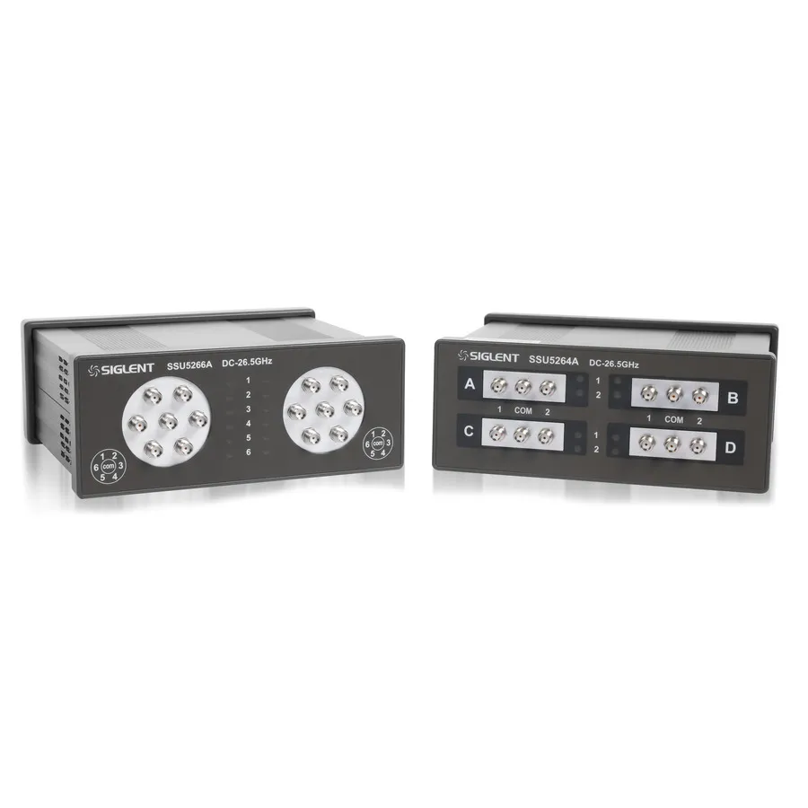 Siglent SSU5266A Comutador RF Mecânico SP6T Duplo