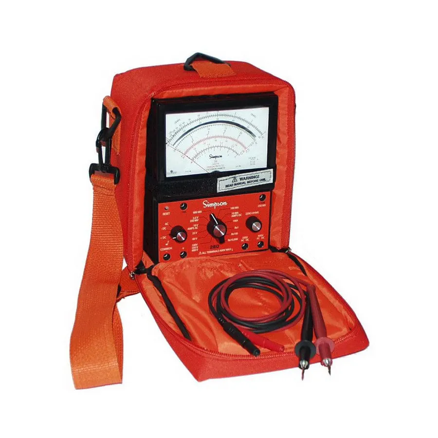 Simpson Electric 12398 Volt-Ohmímetro