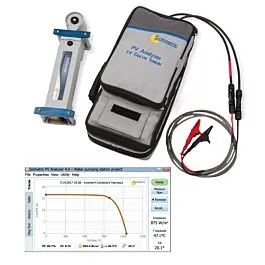 Rastreador de Curva I-V Analisador PV Solmetric PVA-1500S-30A