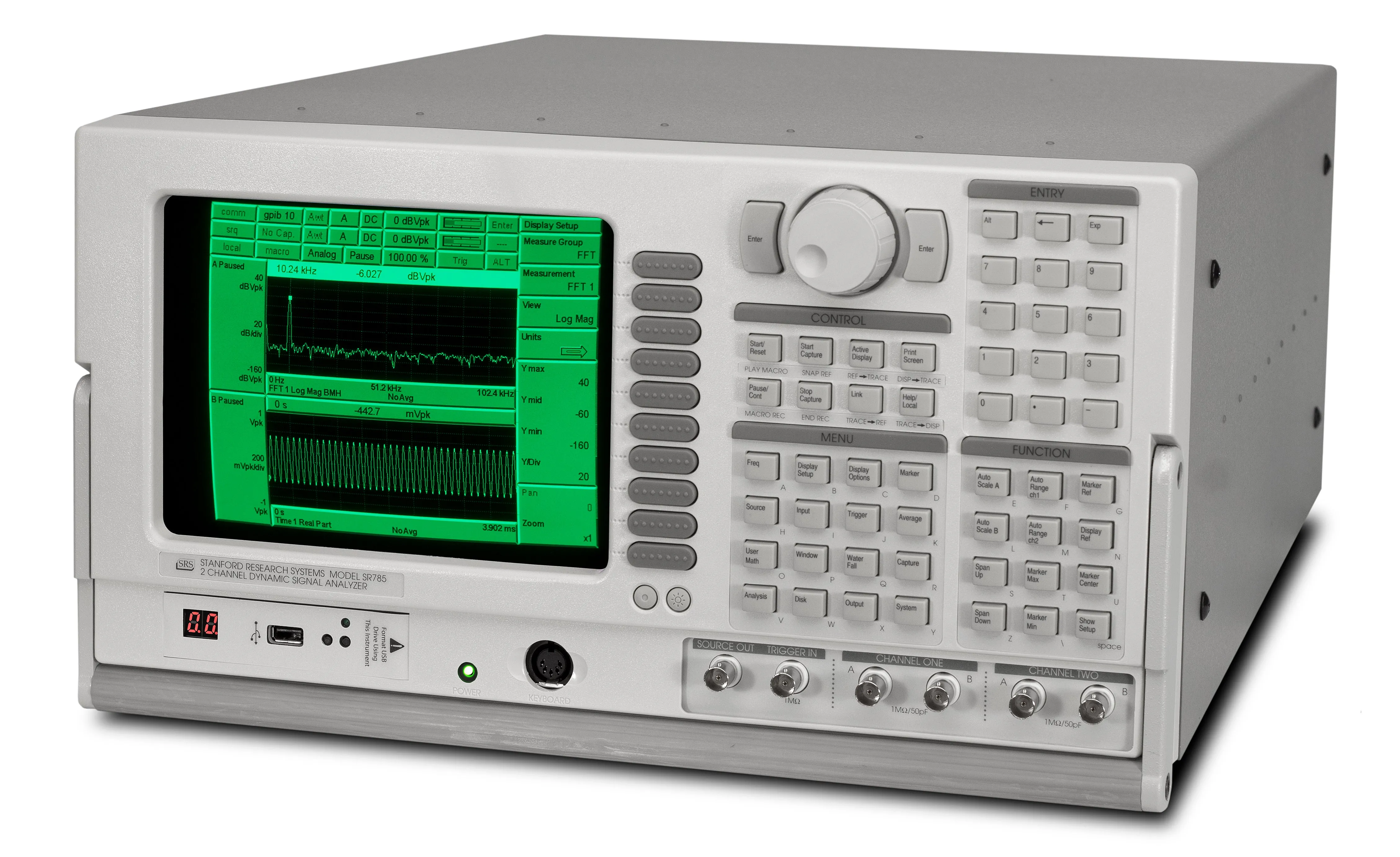 Analisador de Sinal Dinâmico Stanford SR785