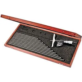 Starrett 749MEBZ-300 Calibrador de Profundidade de Micrômetro Digital