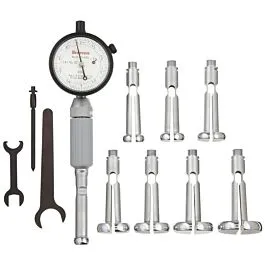 Conjunto de Medidor de Furo com Mostrador Starrett 82CZ