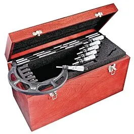 Starrett S436DRLZ Conjunto de Micrômetro Externo
