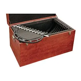 Starrett S436FXRLZ Conjunto de Micrômetro Externo de Precisão