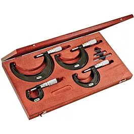 Conjunto de Micrômetro Externo Starrett ST436.1BXFLZ 0-4"
