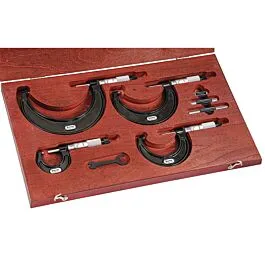 Conjunto de Micrômetro Externo Starrett ST436.1BXRLZ 0-4"