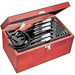 Conjunto de Micrômetro Externo Starrett ST436.1CXFLZ 0-6"