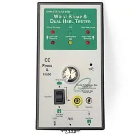 Testador de Pulseira Antiestática e Fita de Piso Static Solutions CT-8920