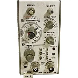 Amplificador Diferencial Tektronix 7A22