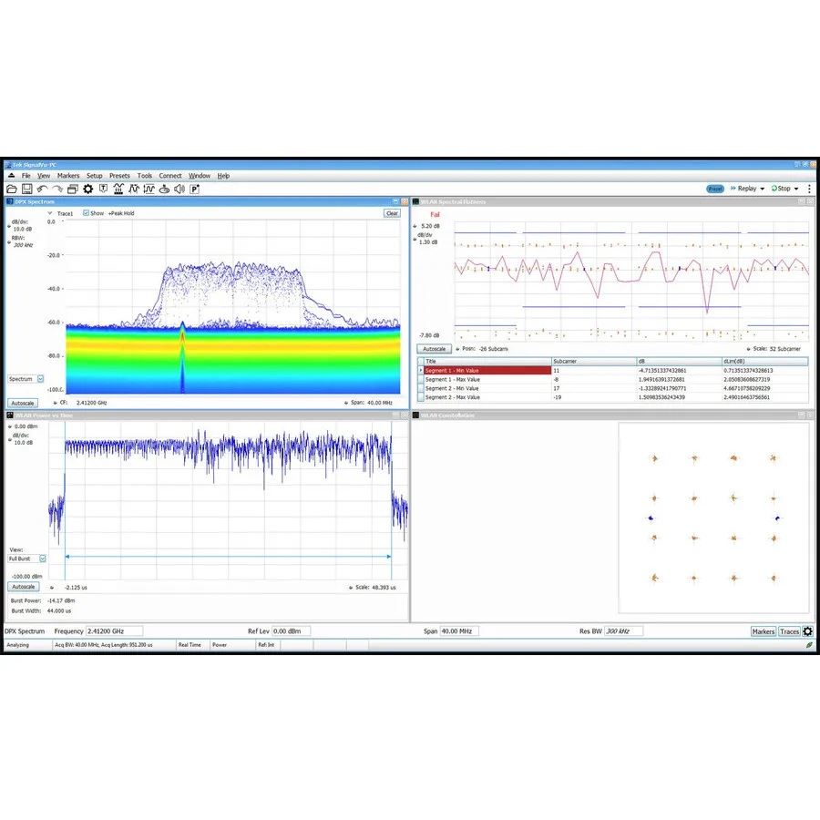 Licença de Vínculo ao Vivo Tektronix CONFL-SVPC SignalVu-PC