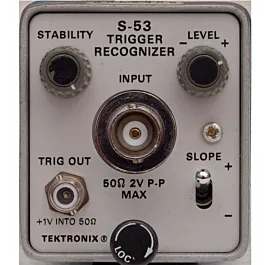 Cabeça de Reconhecimento de Disparo Tektronix S53