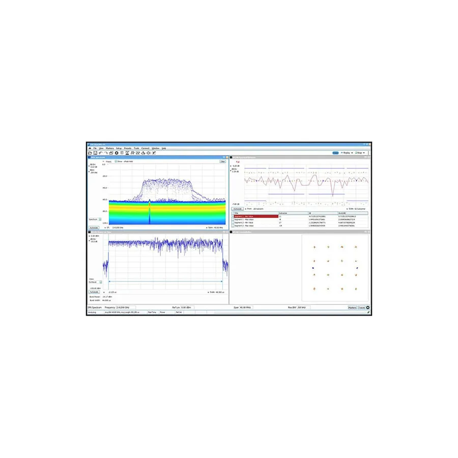 Tektronix SV54FL-SVPC Levantamento e Classificação de Sinais