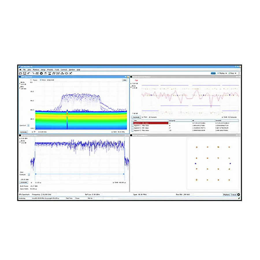 Tektronix SVTFL-SVPC Medições de Tempo de Estabilização