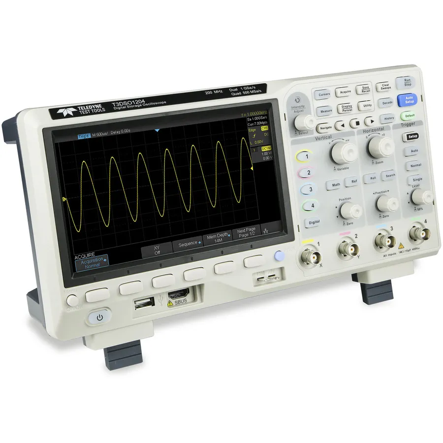 Osciloscópio Digital Teledyne LeCroy T3DSO1204