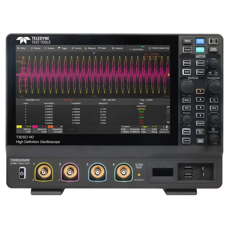 Osciloscópio Digital Teledyne LeCroy T3DSO2354HD
