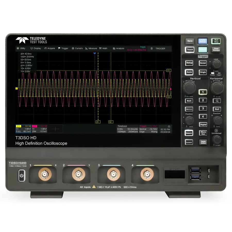 Osciloscópio Digital Teledyne LeCroy T3DSO3054HD