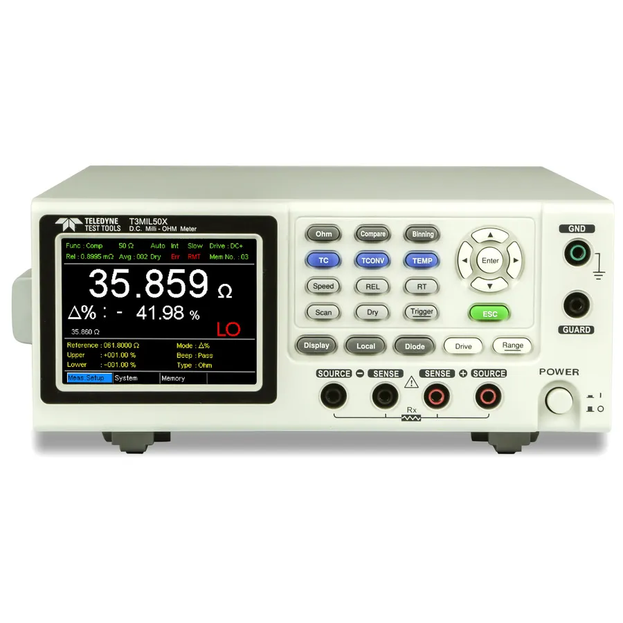 Teledyne LeCroy T3MIL50X Miliohímetro DC