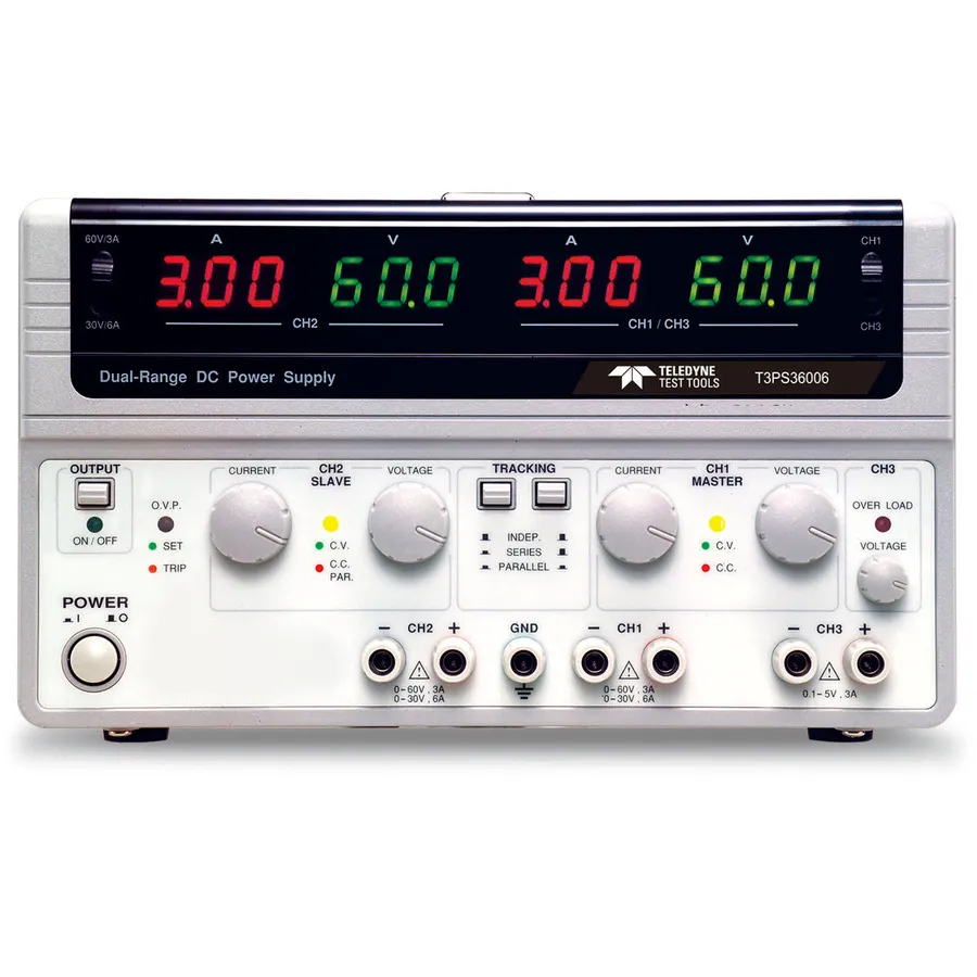 Fonte de Alimentação DC Tripla Teledyne LeCroy T3PS36006