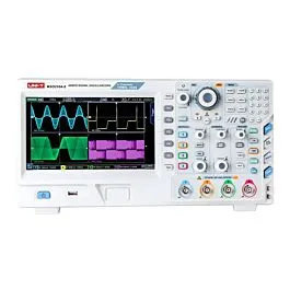 Osciloscópio de Sinal Misto UNI-T MSO2104-S com Gerador de Sinais