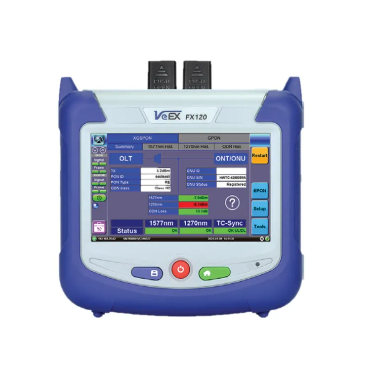 Analisador PON VeEX FX120 Lite