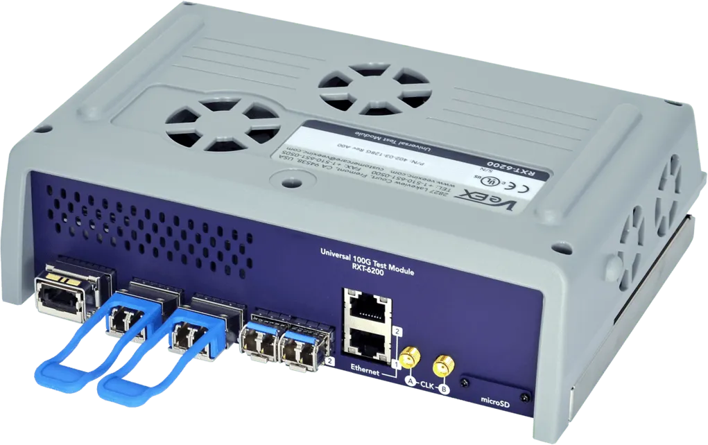 Conjunto de Testes 100G VeEX RXT-6200