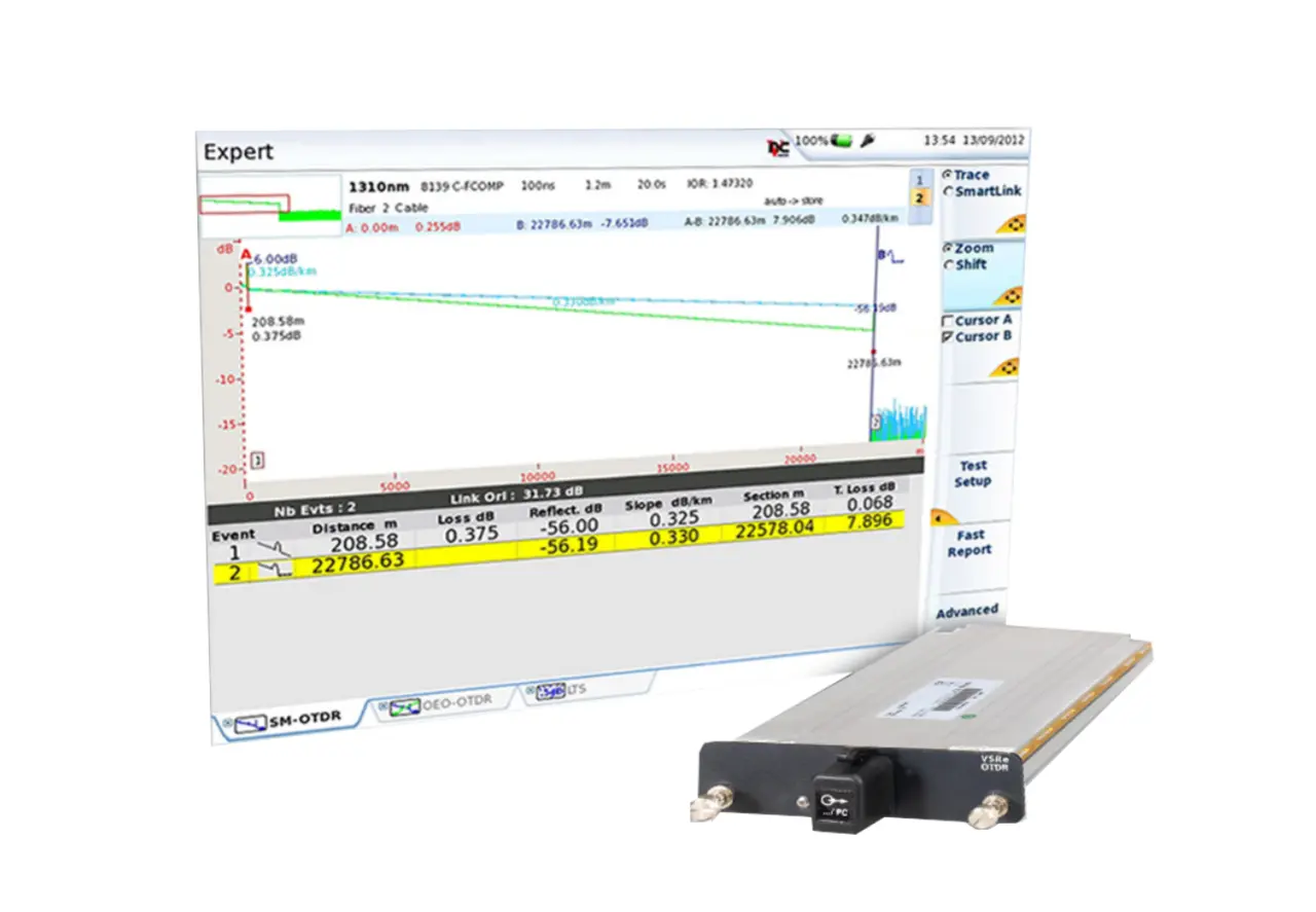 Módulo Viavi E8156A OTDR