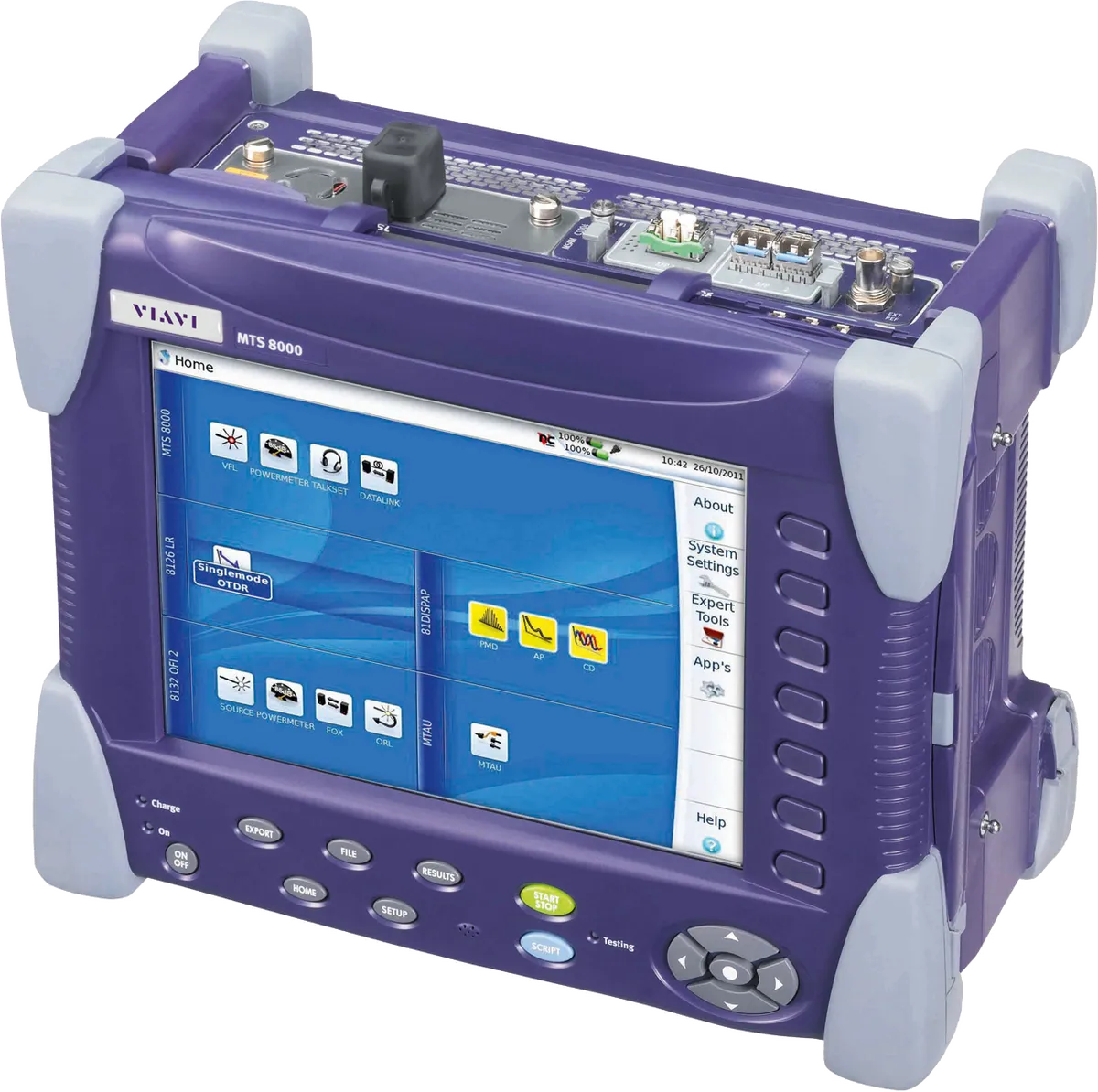 Plataforma Abrangente de Teste de Rede Óptica Viavi T-BERD 8000 ETB8000B