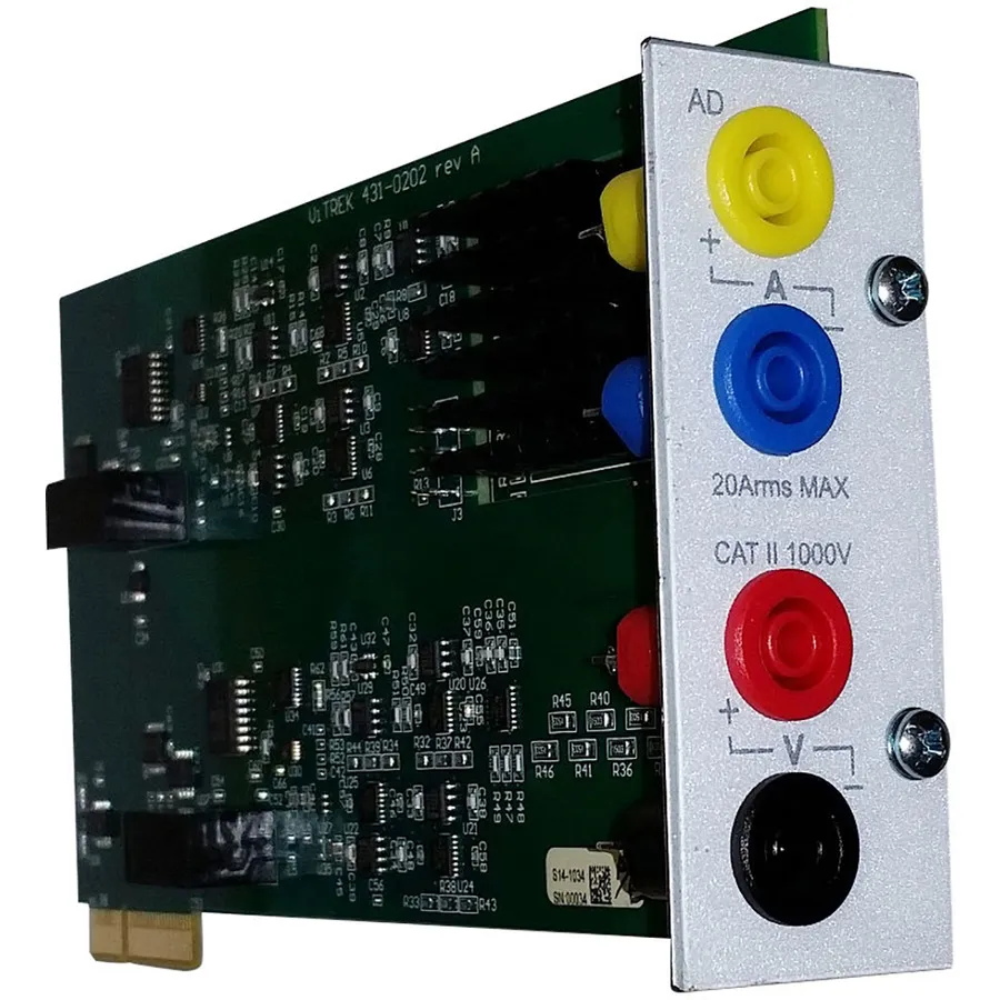 Vitrek AD Placa de Canal Dual Shunt de Alta Precisão