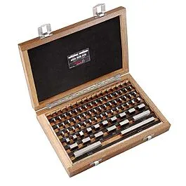 Webber RS81.A1 Conjunto Retangular de Blocos de Calibre de Aço